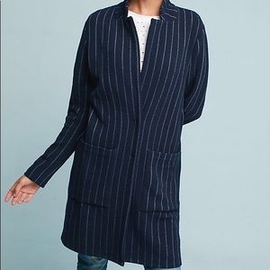 Harlyn Women's Blue Ashleigh Pinstripe Longline